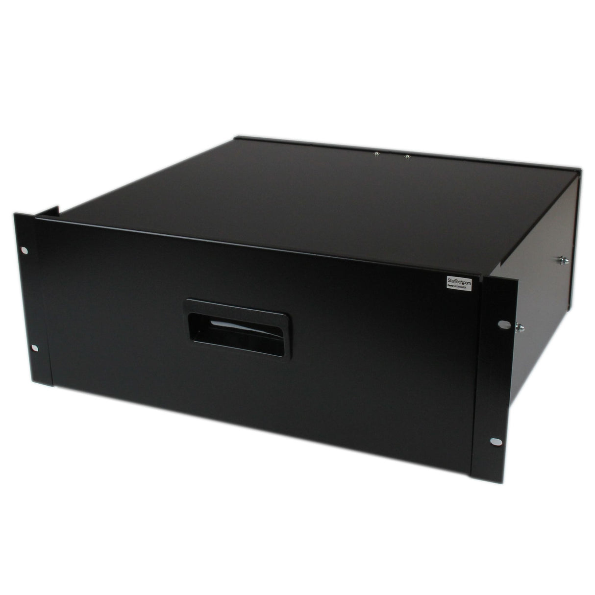 StarTech.com 4U Rack Mount Drawer - 55 lb (25 kg) - 4U Steel Storage Rack Drawer for 19" AV / Sever / Network Equipment Rack or Cabinet