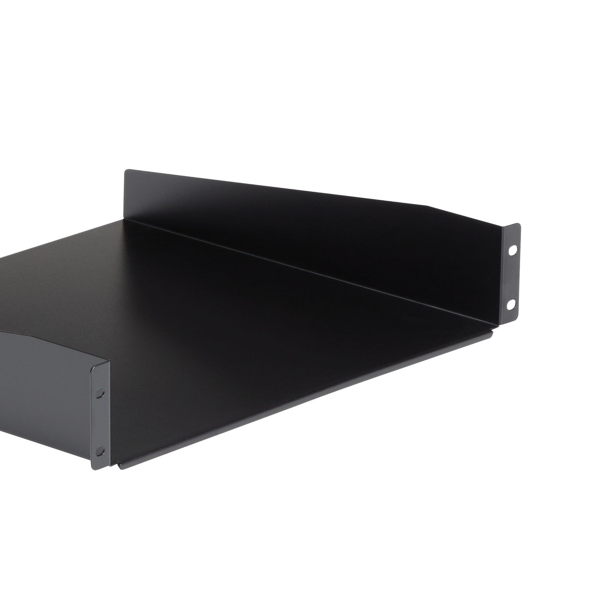 StarTech.com 2U Server Rack Shelf - Universal Rack Mount Cantilever Shelf for 19" Network Equipment Rack & Cabinet - Heavy Duty Steel - Weight Capacity 44lb/20kg - 16" Deep Tray