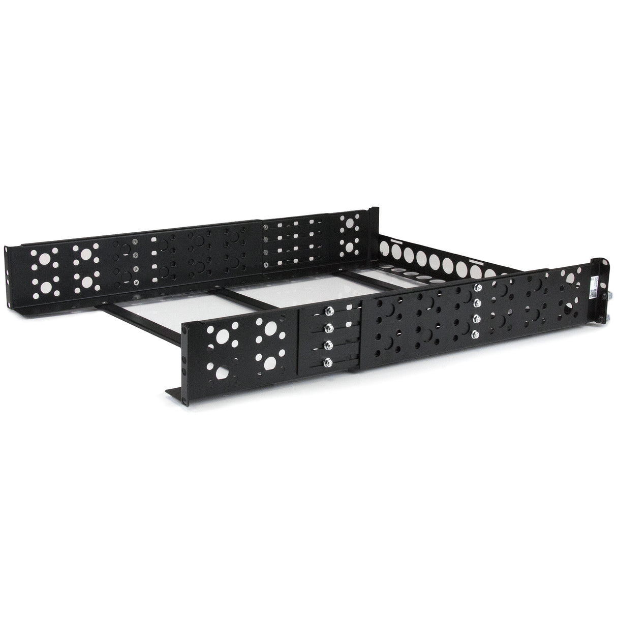 StarTech.com 2U Universal Rack Mount Rails - for 19in Server Rack Enclosure or Cabinet - Adjustable A/V Rack Rails