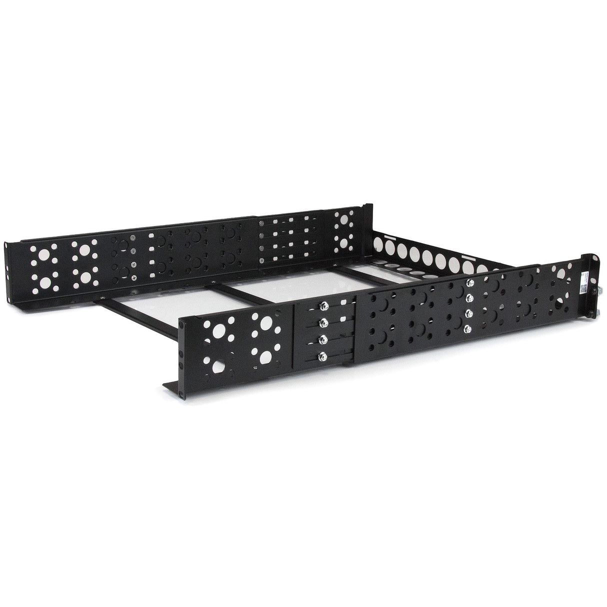 StarTech.com 2U Universal Rack Mount Rails - for 19in Server Rack Enclosure or Cabinet - Adjustable A/V Rack Rails