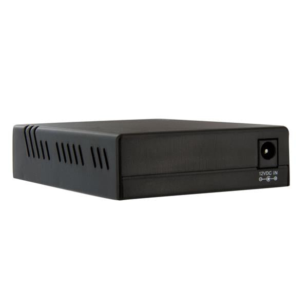 StarTech.com Multi-Mode (MM) SC Fiber Media Converter for 10/100Mbps Networks, Standalone Ethernet to SC MM Fiber Media Converter, 1310nm, 2km - TAA