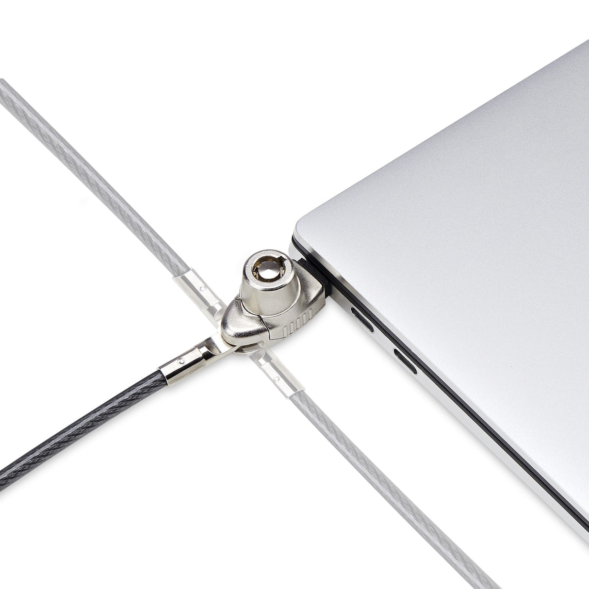 StarTech.com Slim Lock Noble Wedge® Slot Compatible, 5ft (1.5m) Locking Cable, Anti-Theft Security For Laptop/Notebook, Cut-Resistant Steel Cable, Keyed Lock, TAA