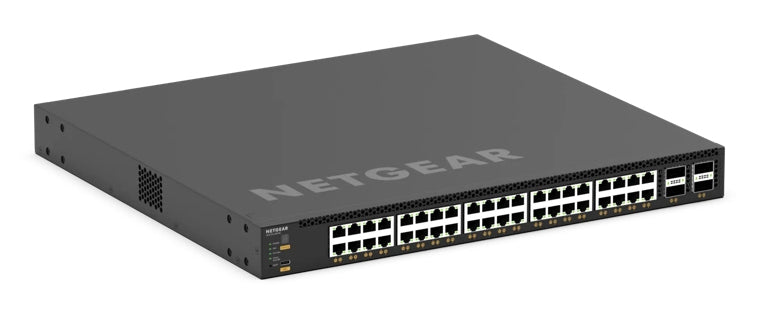 NETGEAR XSM4344C Managed L3 10G Ethernet (100/1000/10000) Power over Ethernet (PoE) 1U Black