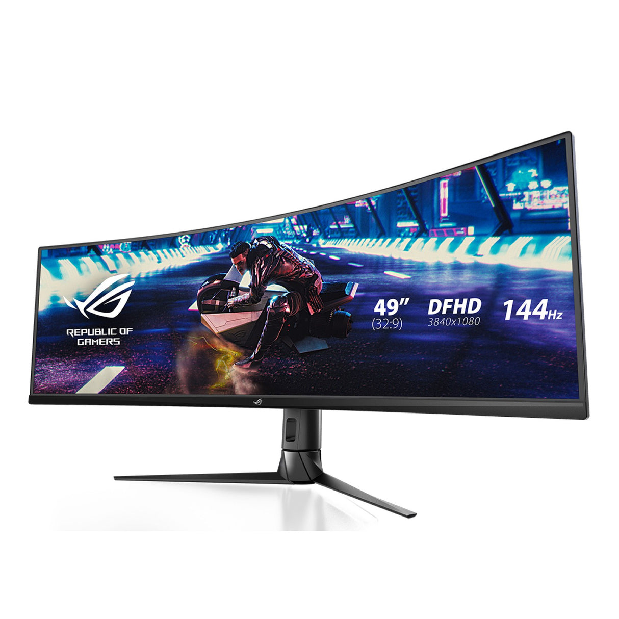 ASUS ROG Strix XG49VQ computer monitor 124.5 cm (49") 3840 x 1080 pixels UltraWide Full HD LED Black