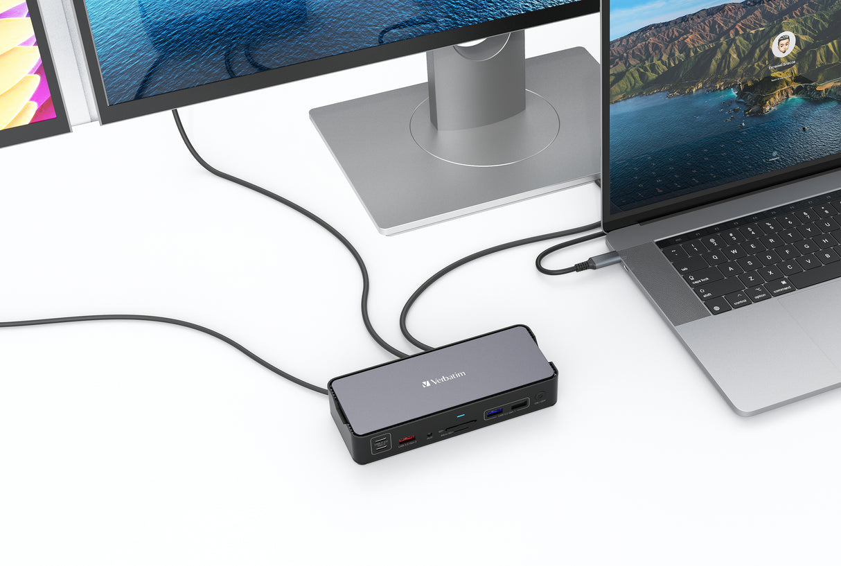 Verbatim CDS-15 Wired USB 3.2 Gen 1 (3.1 Gen 1) Type-C Black, Grey