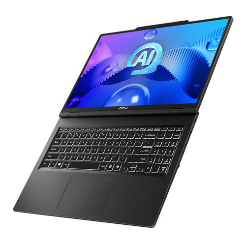 MSI Venture 16 AI A1MG-030CA Intel Core Ultra 7 155H Laptop 40.6 cm (16") 2K Ultra HD 16 GB DDR5-SDRAM 1 TB SSD Wi-Fi 6E (802.11ax) Windows 11 Home Grey