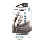 Xtreme Premium 10ft Micro USB Sync and Charge Cable Silver