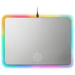 ACCESSORY POWER ENHANCE Gaming Mouse Pad - Aluminum LED gaming mouse pad Black