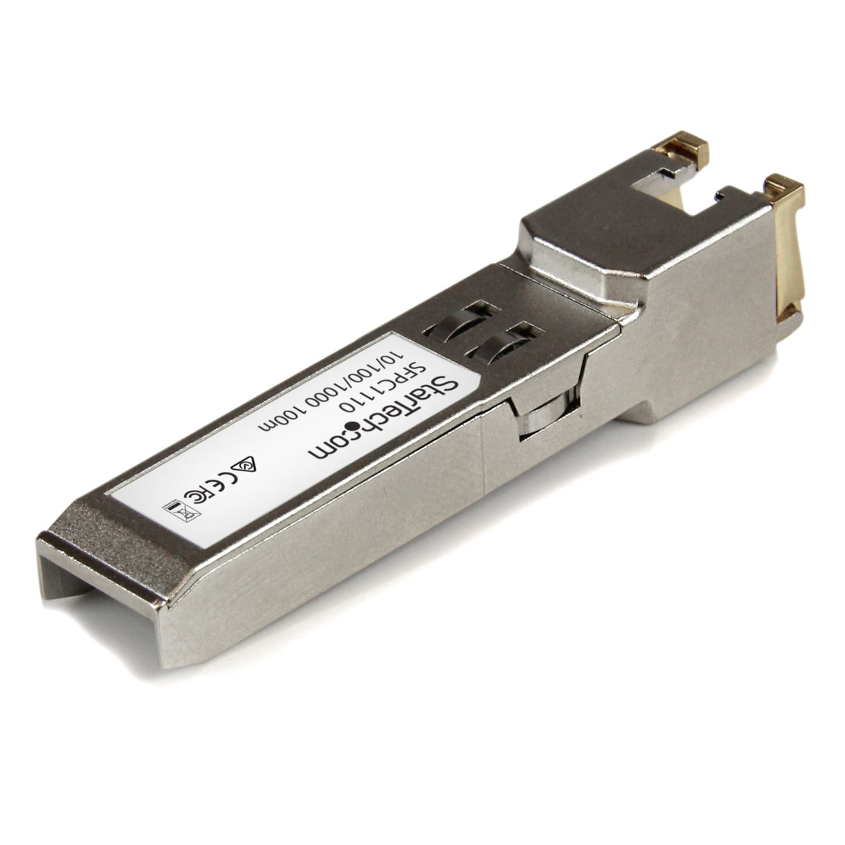 StarTech.com Cisco SFP-GE-T Compatible SFP Module - 1000BASE-T - SFP to RJ45 Cat6/Cat5e - 10/100/1000 Mbps - RJ-45 100m - Cisco IE3400, IE3300, IE3200