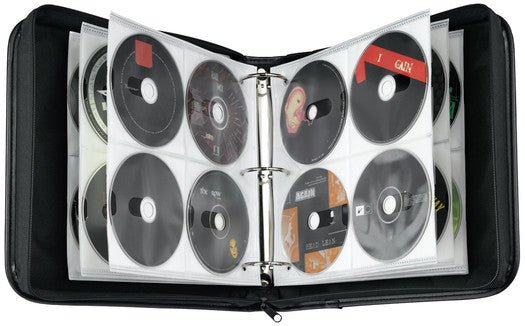 Case Logic Nylon CD / DVD Binder 208 discs Black