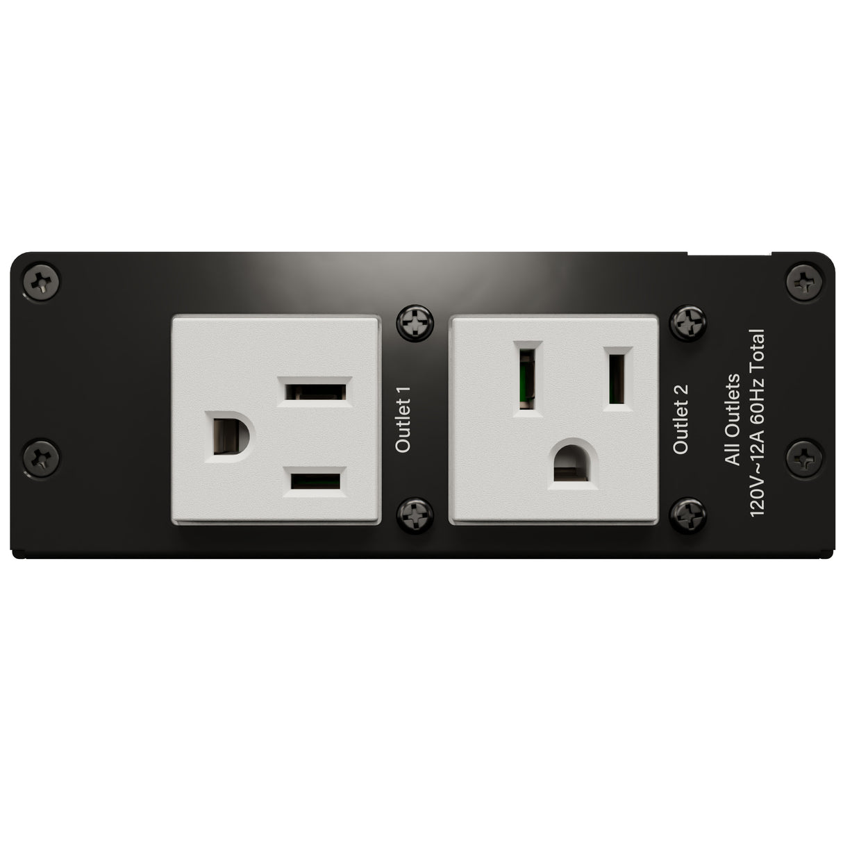 Middle Atlantic PDX-215C-SP power distribution unit (PDU) 2 AC outlet(s) 0U Black, White