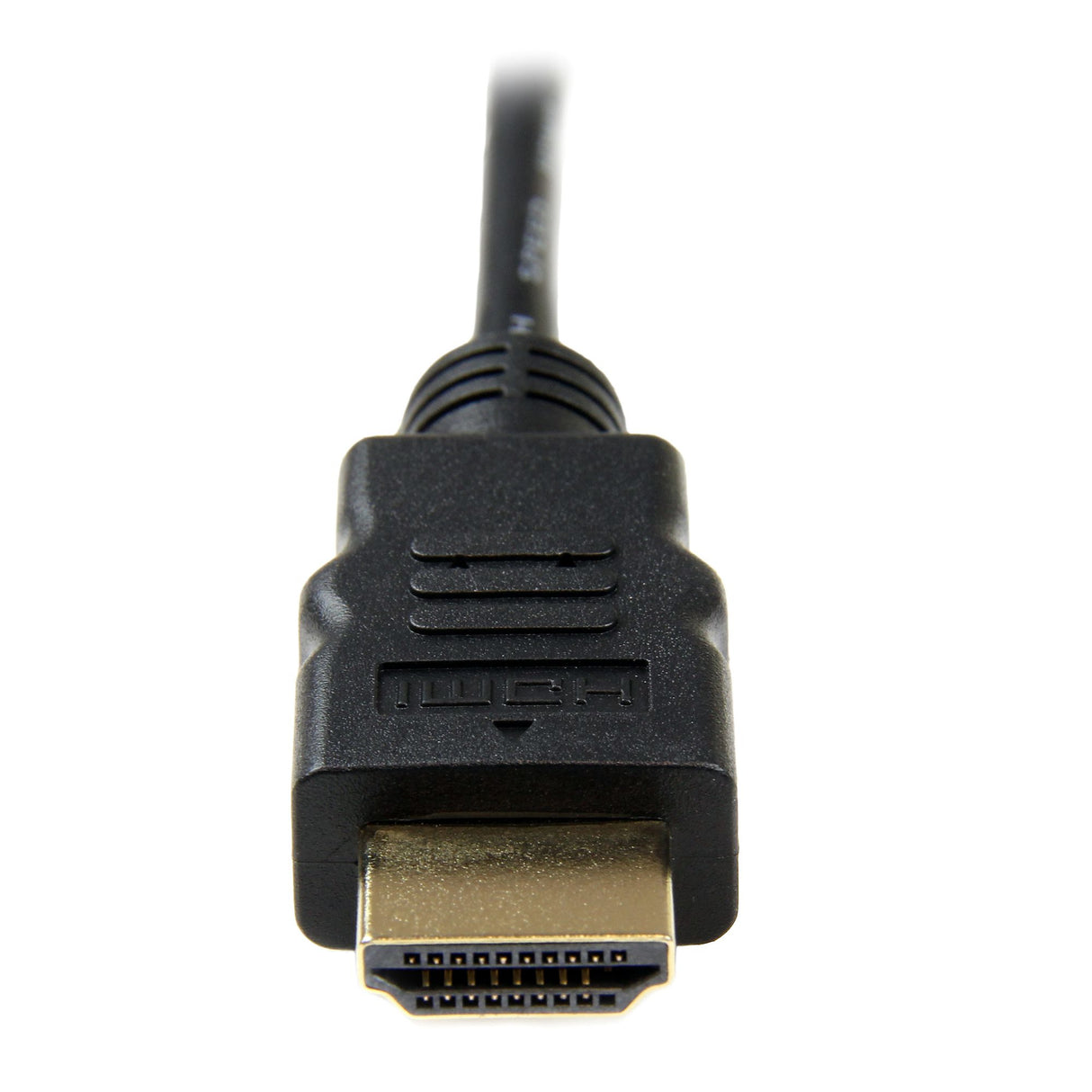 StarTech.com 10ft (3m) Micro HDMI to HDMI Cable w/ Ethernet, 4K 30Hz Video, Durable High Speed Micro HDMI Type-D to HDMI 1.4 Adapter Cable/Converter Cord, UHD HDMI Monitors/TVs/Displays - M/M