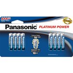 Panasonic PLATINUM POWER AAA Batteries - 1.5 Volt, 16-Pack