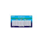 Panasonic Eneloop pack of 16 AA Rechargeable Ni-MH Batteries