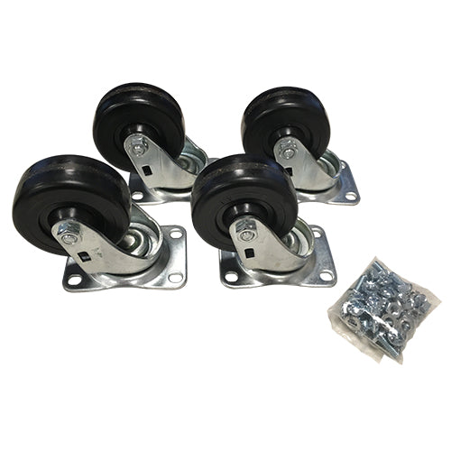 Hammond 1425B Series Caster Set, Medium Duty