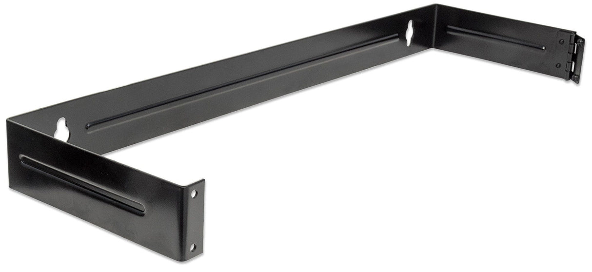 Intellinet 19" Hinged Wall Bracket, 1U, Black