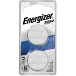 Energizer 2450 Lithium Coin Battery, 2 Pack