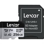 Lexar 256G Professional SILVER PLUS microSDXC