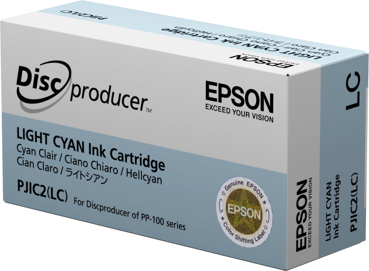 Epson Discproducer Ink PJIC7(LC), Light Cyan...