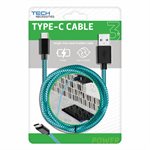 XTREME 3ft Type-C Cable Cyan