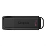 Kingston 64GB Portable USB 3.2 Gen 1 DataTraveler Exodia G2 Black