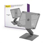 IntekView Steel Laptop Holder with High Height Adjustment