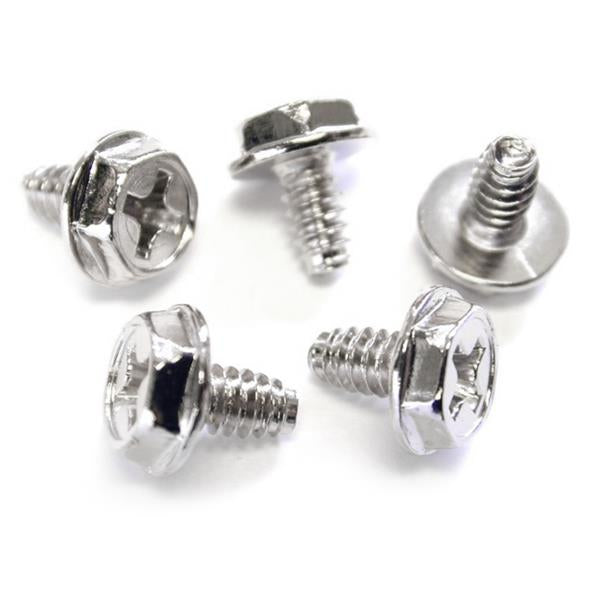StarTech.com Replacement PC Mounting Screws #6-32 x 1/4in Long Standoff - 50 Pack - TAA
