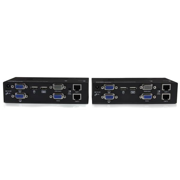 StarTech.com USB Dual VGA over Cat5 KVM Console Extender - 650 ft / 200m - TAA