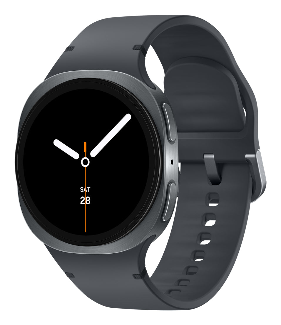 Samsung Galaxy Watch8 3.3 cm (1.3") AMOLED 40 mm Digital 438 x 438 pixels Touchscreen 4G Graphite Wi-Fi GPS (satellite)