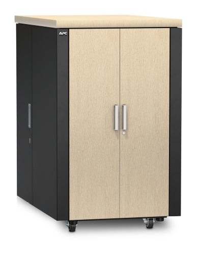 APC NetShelter CX 24U Freestanding rack Grey, Oak