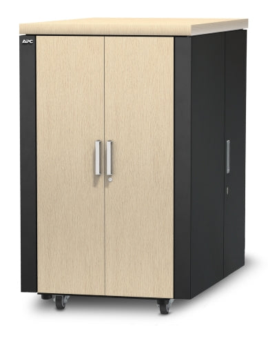 APC NetShelter CX 24U Freestanding rack Grey, Oak