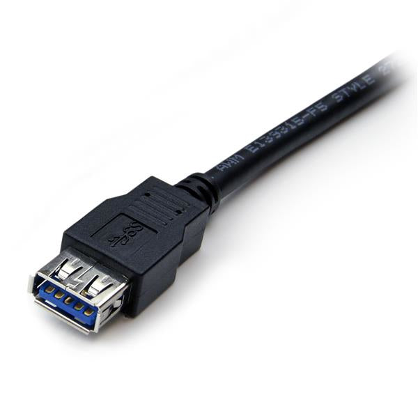 StarTech.com 6 ft Black SuperSpeed USB 3.0 (5Gbps) Extension Cable A to A - M/F