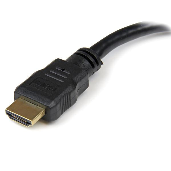 StarTech.com 8in (20cm) HDMI to DVI-D Video Cable Adapter - HDMI Male to DVI Female