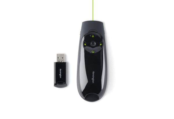 Kensington Presenter Expert. Green laser with cursor control