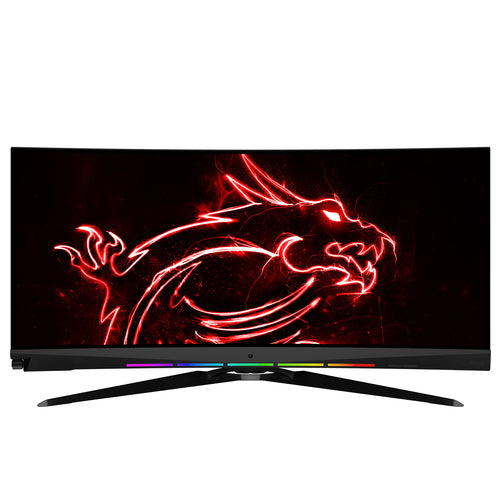 MSI Optix MEG381CQR PLUS computer monitor 95.2 cm (37.5") 3840 x 1600 pixels UltraWide Quad HD+ LCD Black