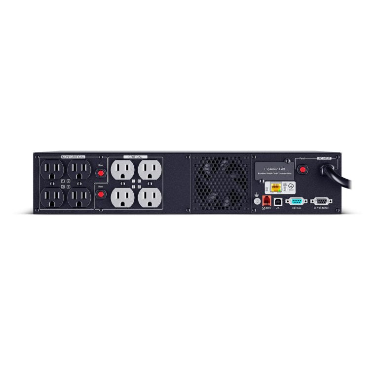 CyberPower PR1000RT2UC uninterruptible power supply (UPS) Line-Interactive 1 kVA 1000 W 8 AC outlet(s)