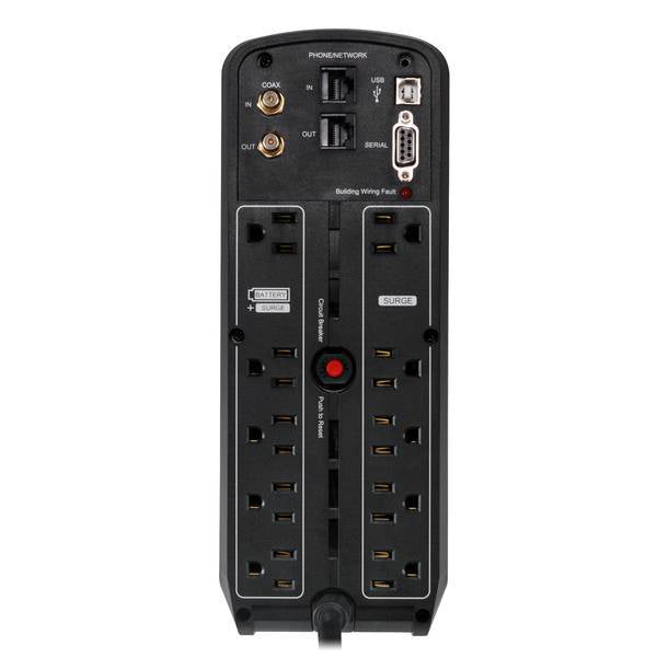 CyberPower CP1350PFCLCD uninterruptible power supply (UPS) Line-Interactive 1.35 kVA 810 W 10 AC outlet(s)