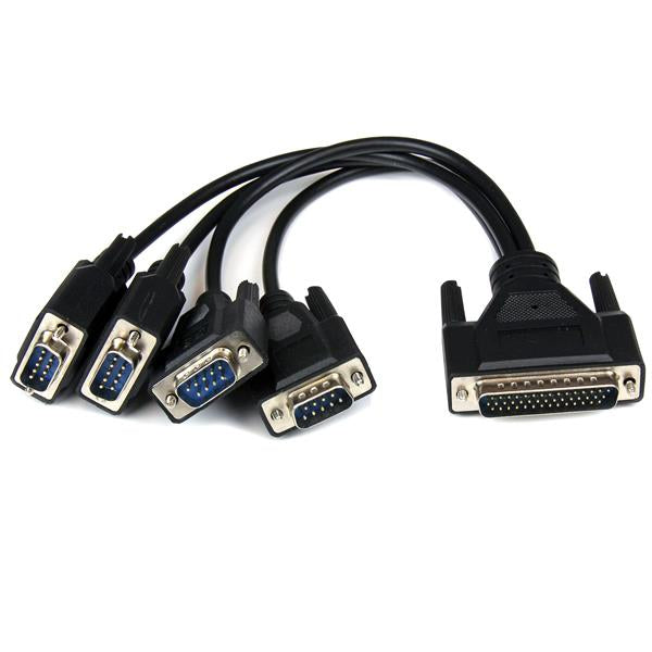 StarTech.com 4 Port PCI Express PCIe Serial Combo Card - 2 x RS232 2 x RS422 / RS485 - TAA