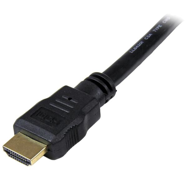 StarTech.com 1ft (30cm) HDMI Cable - 4K High Speed HDMI Cable with Ethernet - UHD 4K 30Hz Video - HDMI 1.4 Cable - Ultra HD HDMI Monitors, Projectors, TVs & Displays - Black HDMI Cord - M/M
