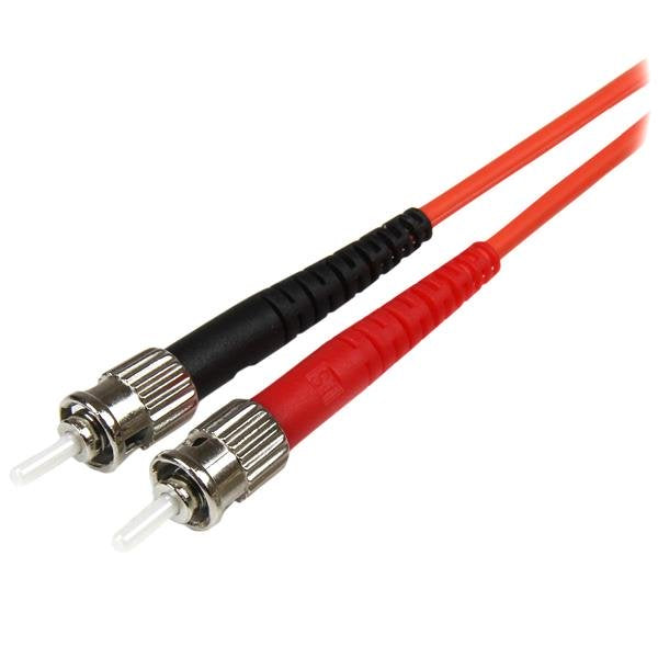 StarTech.com 5m Fiber Optic Cable - Multimode Duplex 50/125 - LSZH Fiber Jumper Cord - LC/ST