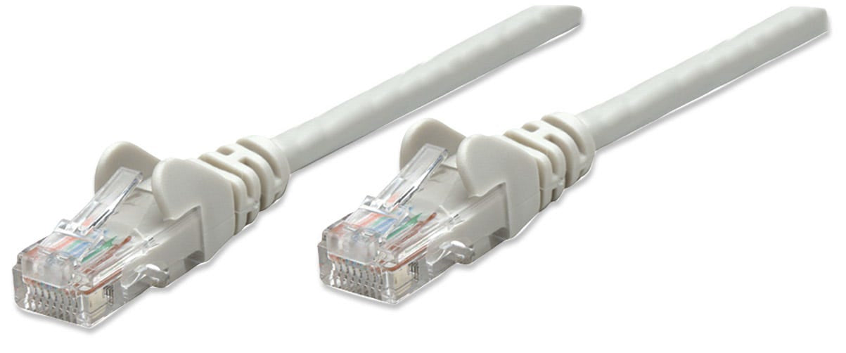 Intellinet Cat6 U/UTP Network Patch Cable, 15 m (50 ft.), Gray