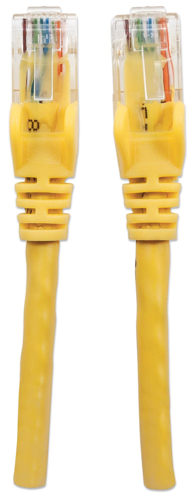 Intellinet Network Patch Cable, Cat6, 1.5m, Yellow, CCA, U/UTP, PVC, RJ45, Gold Plated Contacts, Snagless, Booted, Lifetime Warranty