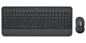 Logitech Signature MK650 Combo for Business keyboard Mouse included Office Bluetooth French Graphite