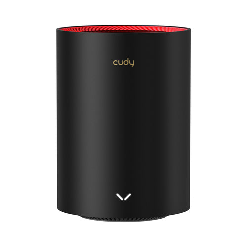 Cudy M3000 2-Pack Dual-band (2.4 GHz / 5 GHz) Wi-Fi 6 (802.11ax) Black, Red 1 Internal