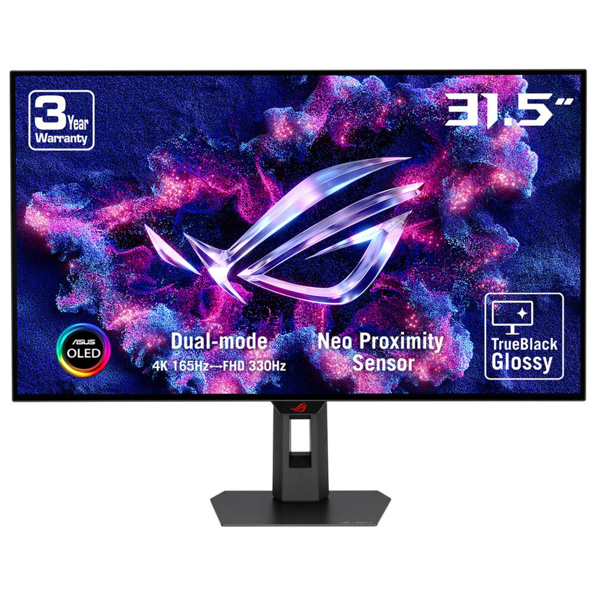 ASUS ROG Strix OLED XG32UCWG computer monitor 80 cm (31.5") 3840 x 2160 pixels 4K Ultra HD Black