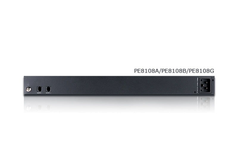 ATEN PE8108A power distribution unit (PDU) 8 AC outlet(s) 1U Black