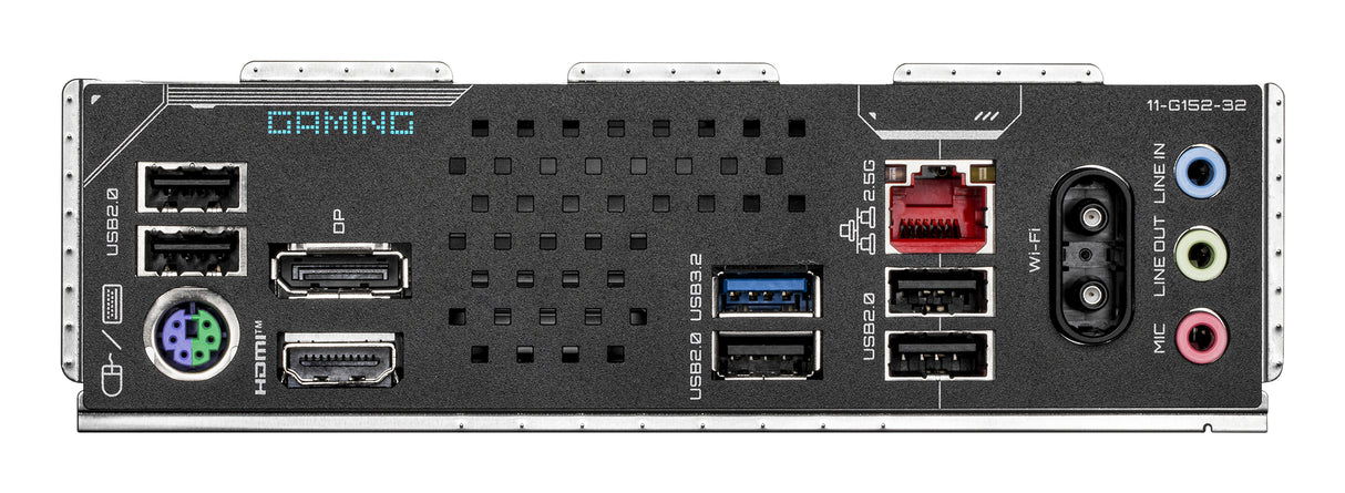 GIGABYTE H810M GAMING WIFI6 Motherboard - Intel Core Ultra (Series 2) CPUs, 4+1+2 Phases VRM, up to 6400MHz DDR5, 1xPCIe 4.0 M.2, 2.5GbE LAN, WIFI 6, USB 3.2 Gen 1