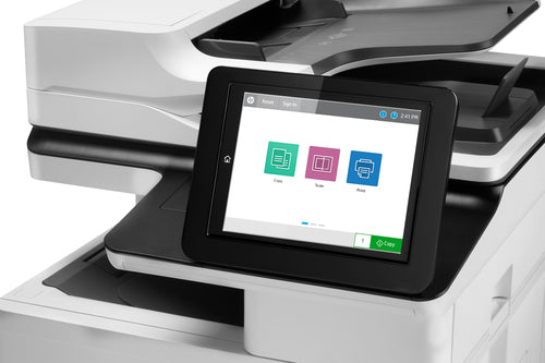 HP LaserJet Enterprise M635fht Multifunction Black and white Printer, Ethernet Only; Copier, Scanner