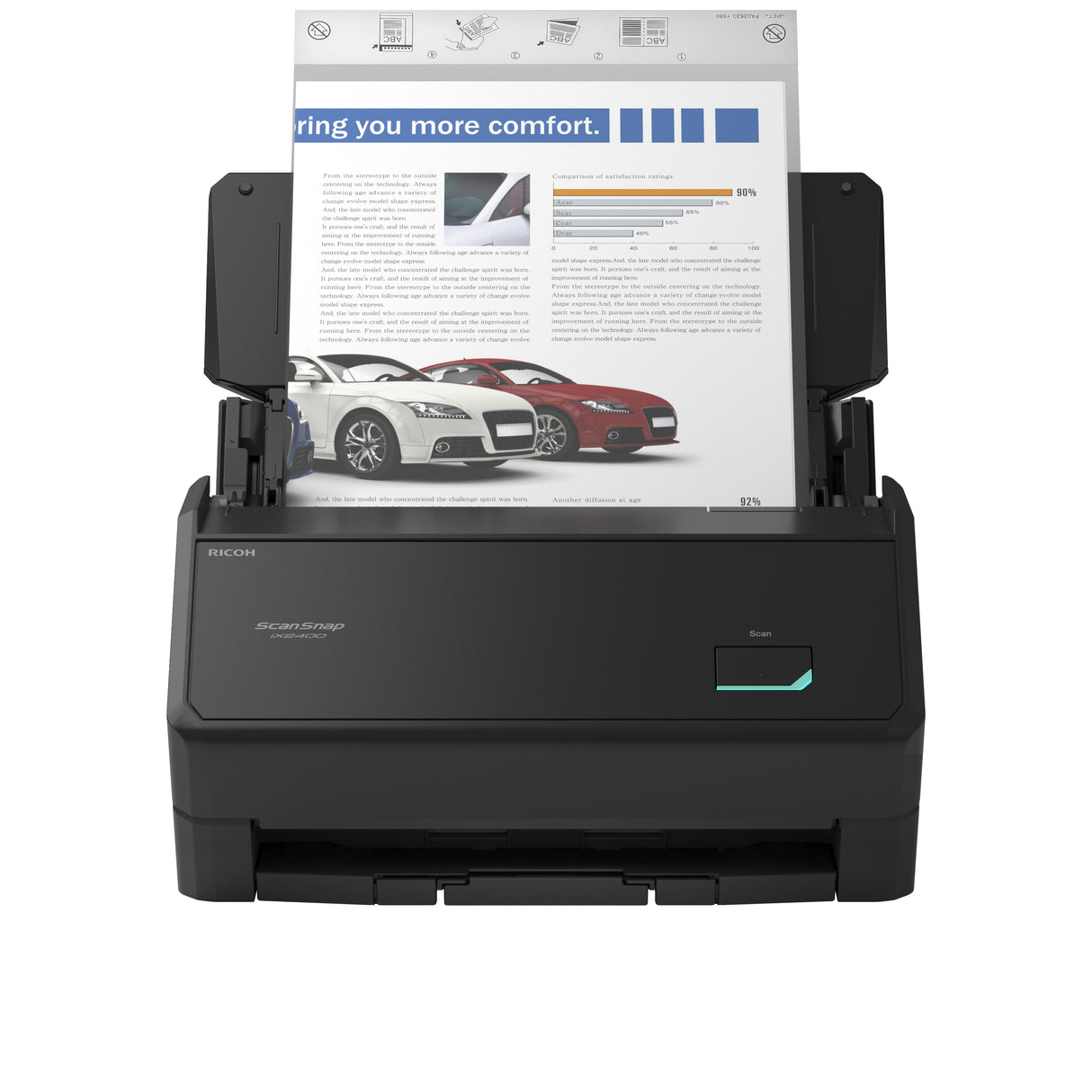 Ricoh ScanSnap iX2400 ADF scanner 600 x 600 DPI A4 Black