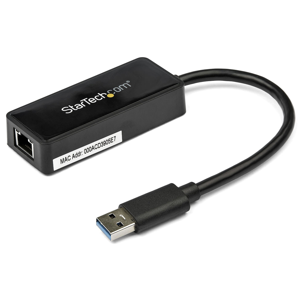 StarTech.com USB 3.0 Ethernet Adapter, USB 3.0 Network Adapter NIC with USB Port, USB to RJ45, USB Passthrough